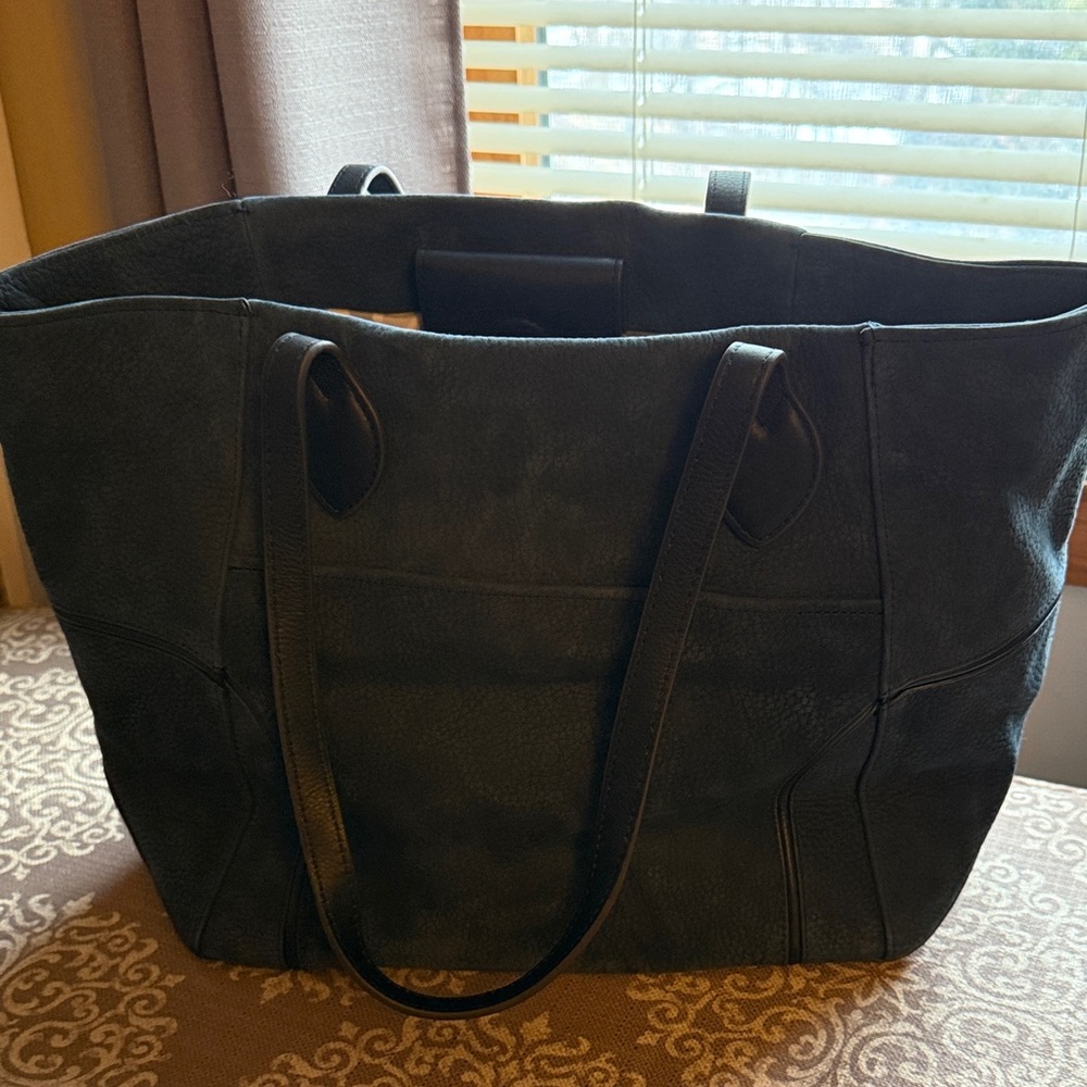Aimee Kestenberg Blue Suede Tote